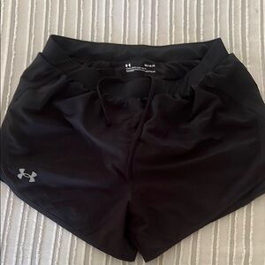Under Armour Black Athletic Shorts Performance Fit